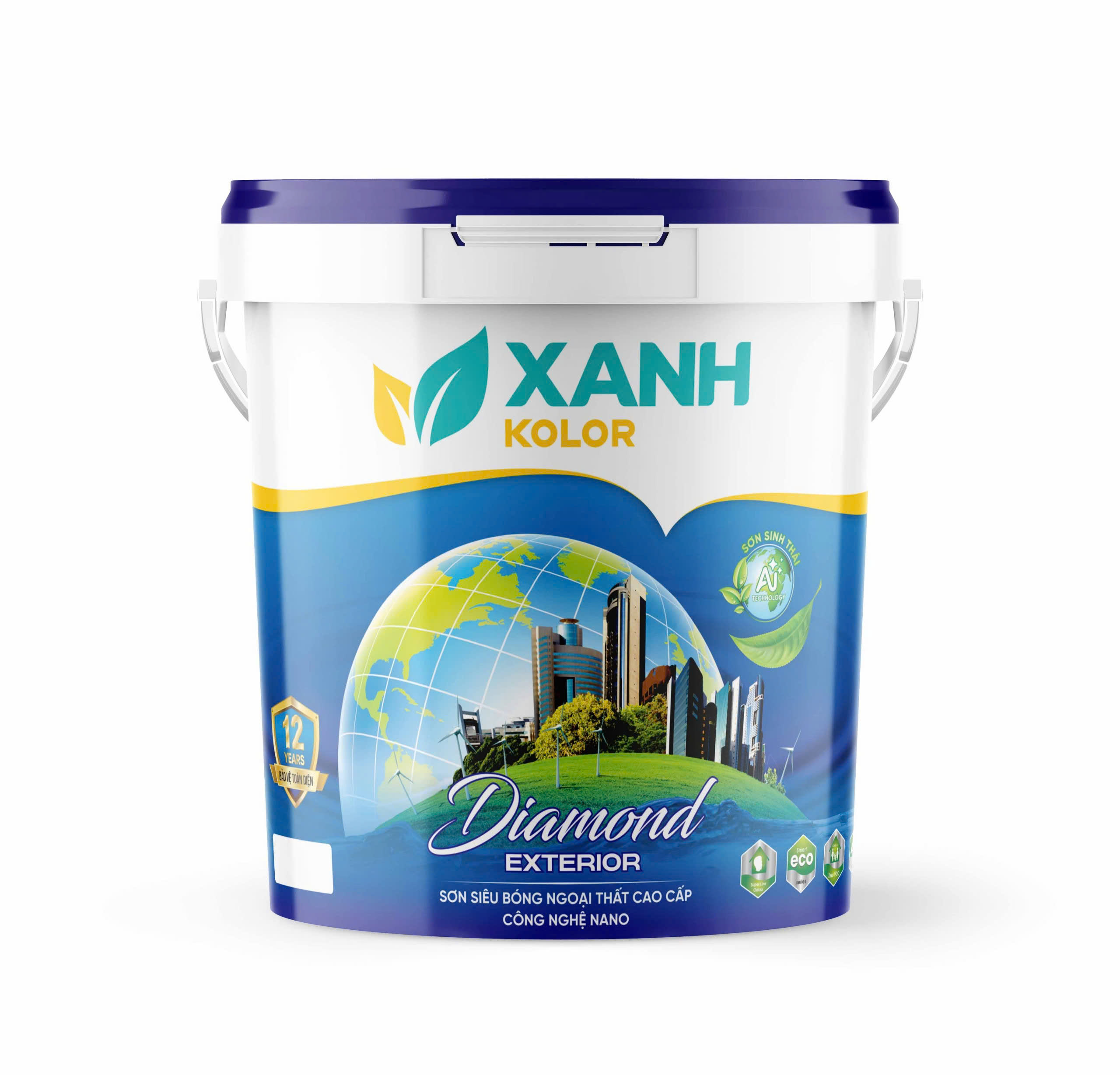 Diamond Exterior - Sơn siêu bóng ngoại thất cao cấp công nghệ nano